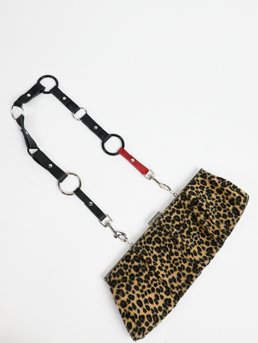 ME TO YOU Cheetah Shoulder Bag