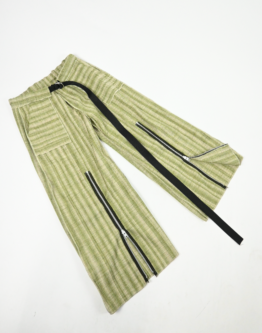 MAX'S Green wide leg pants (S-XL)