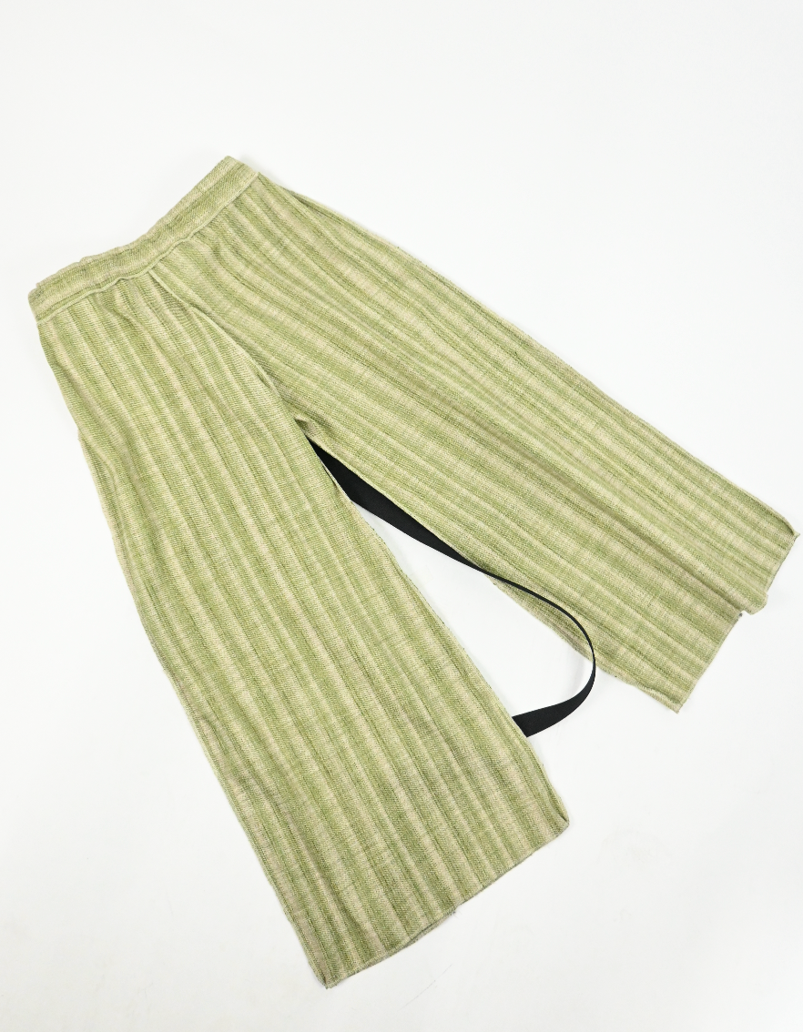 MAX'S Green wide leg pants (S-XL)