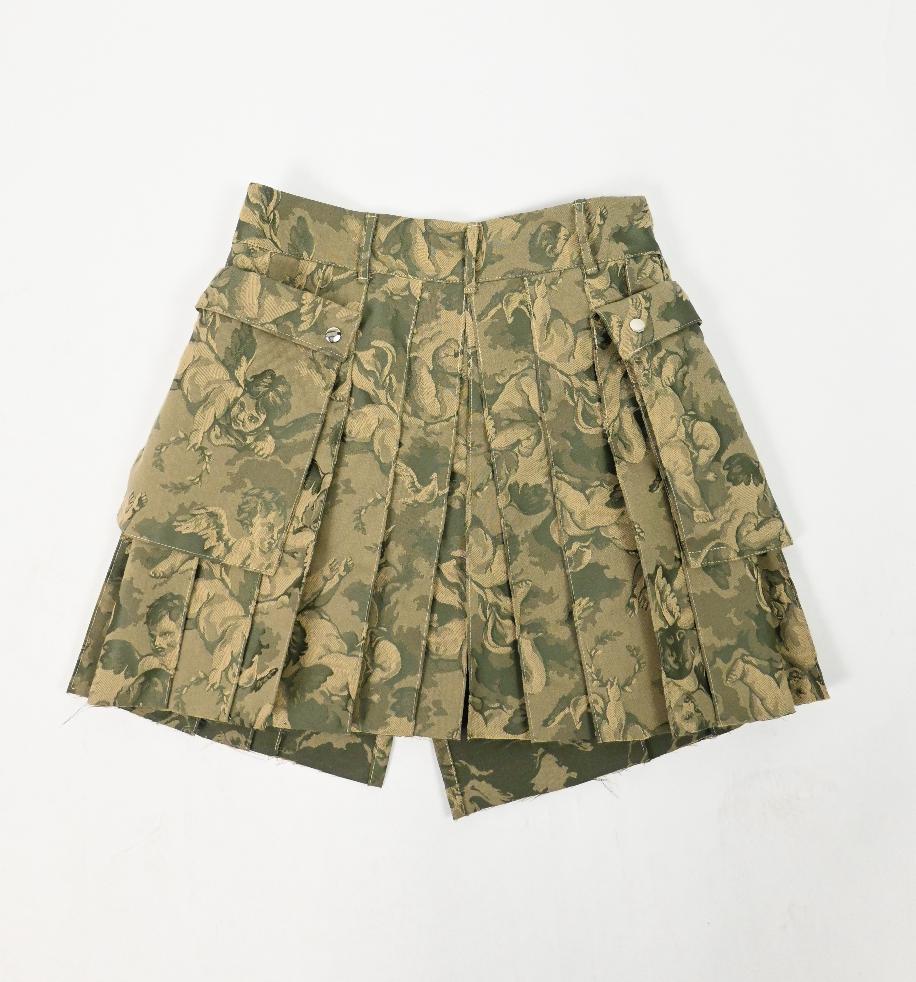 JADES'S CHERUB pleated kilt (M/L)