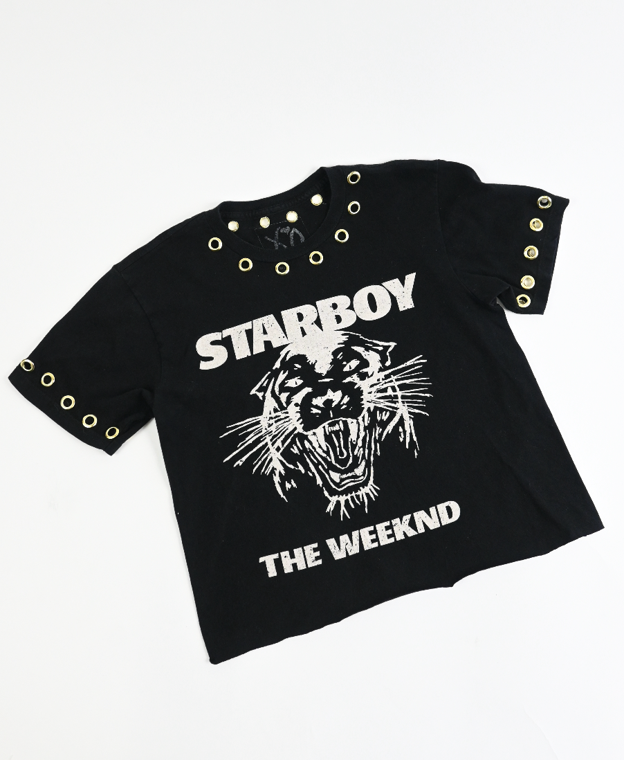 STARBOY gold GROMMET TEE (small)