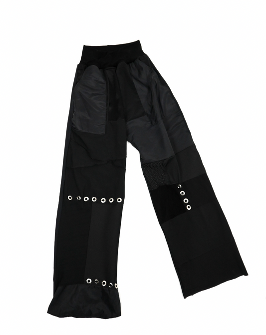 Wide Leg Pants (bleach proof) XS/S (find this at Bon Voyage Vintage)