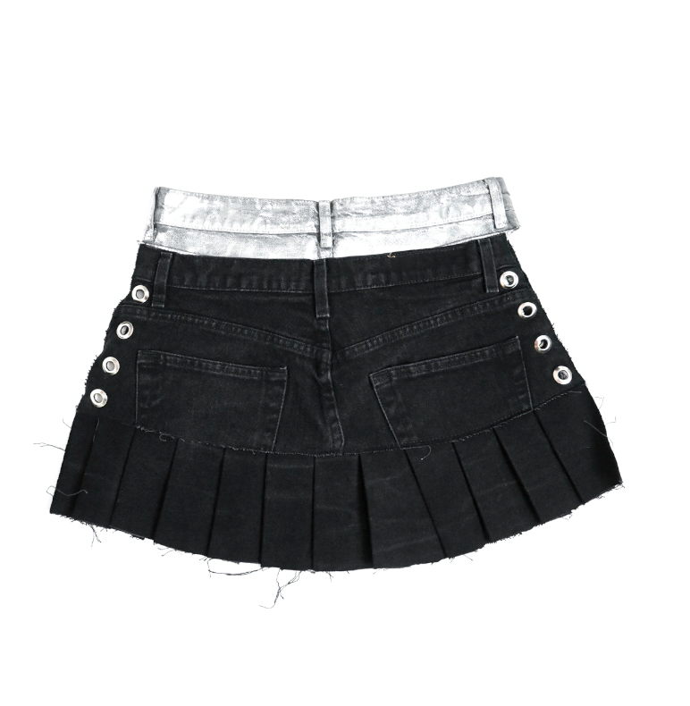 TYLAR'S Stacked Denim Skirt