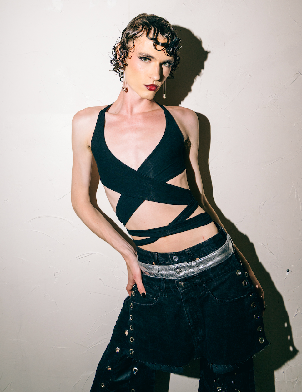 TYLAR'S Stacked Denim Skirt