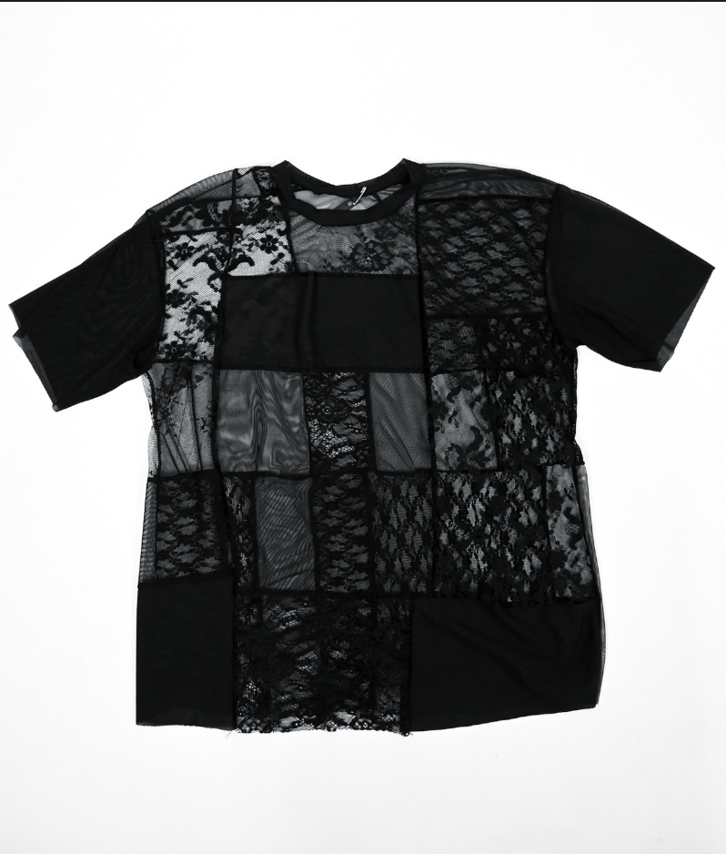 Sheer Lace Shirt (Bleach Proof)