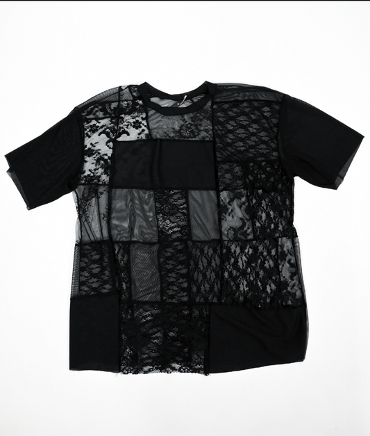 Sheer Lace Shirt (Bleach Proof)