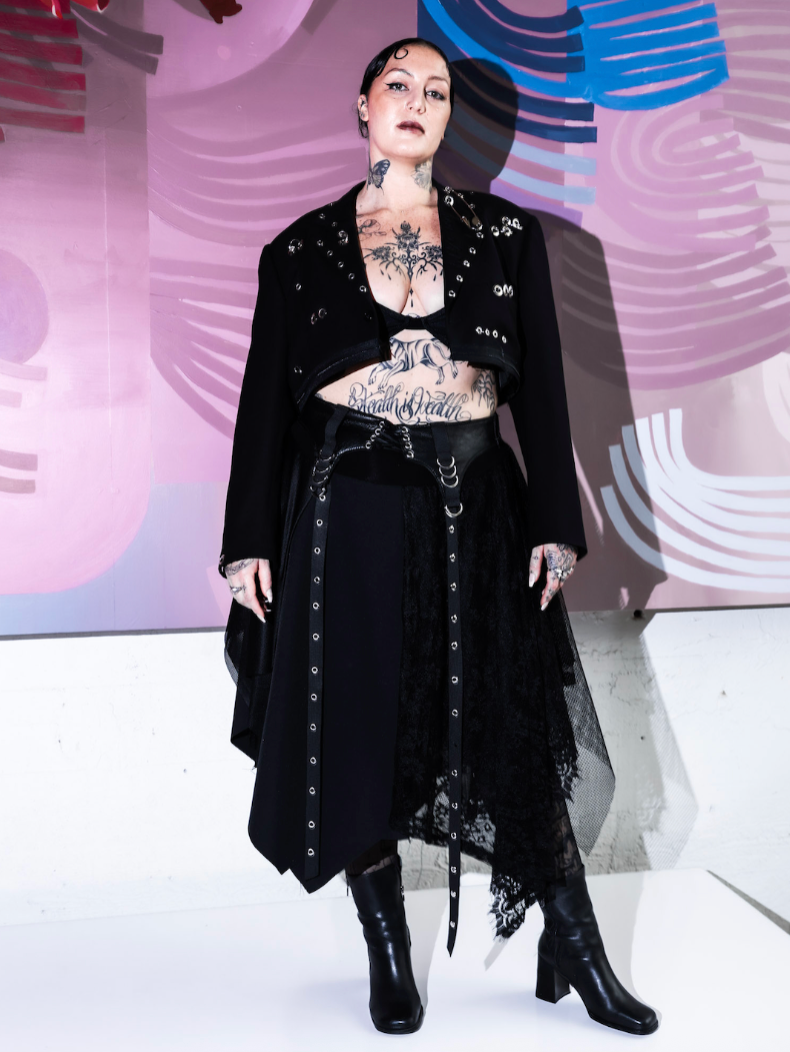 Black Layering Skirt XL/2XL