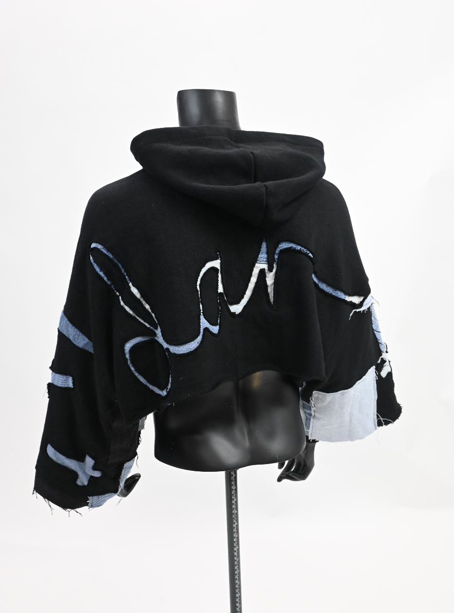 PUNKS IN DENIM Bumbershoot runway ARCHIVE hoodie