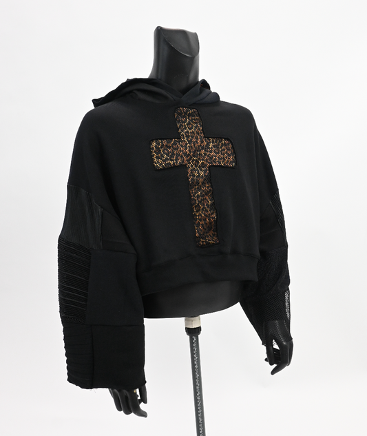 7:20:ME TO YOU leopard ARCHIVE hoodie