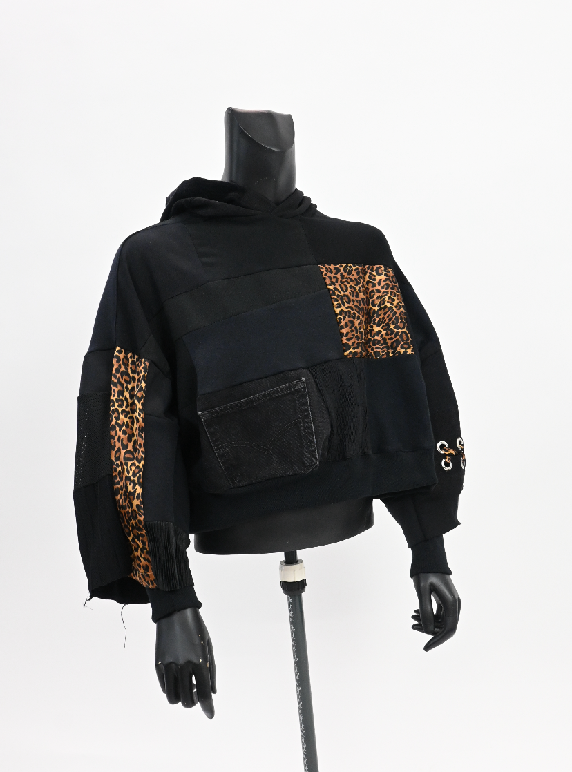 7:20:ME TO YOU Leopard ARCHIVE hoodie