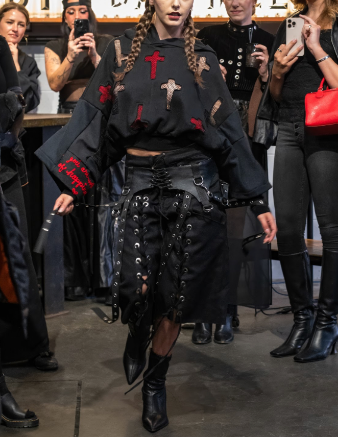 HEMP canvas Lace Up shorts ARCHIVE runway (multiple sizes)