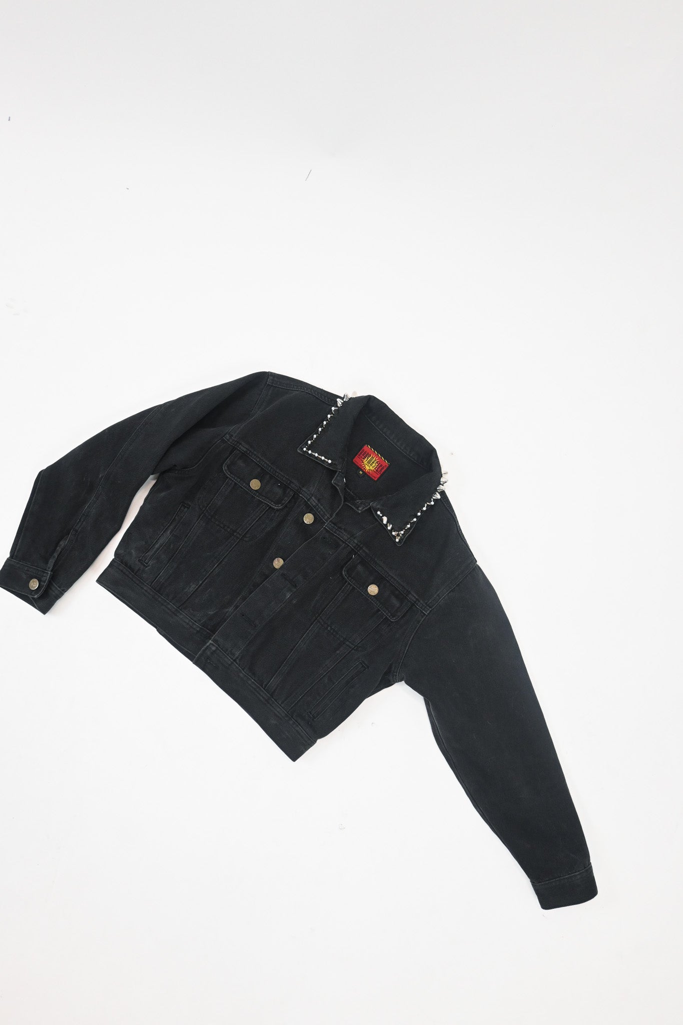 Chain-stitched Denim Jacket (M)