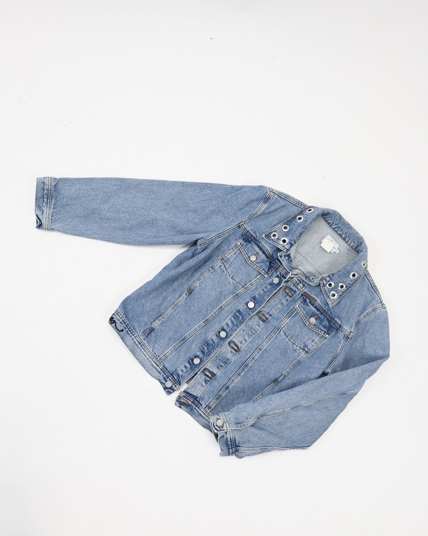 Chain-stitched Denim Jacket (XL)