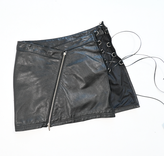 DAN 7:20 Jinji leather Skirt