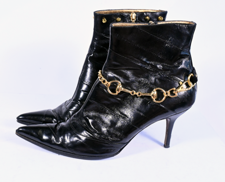 Dolce & Gabbana Eel Skin Boots