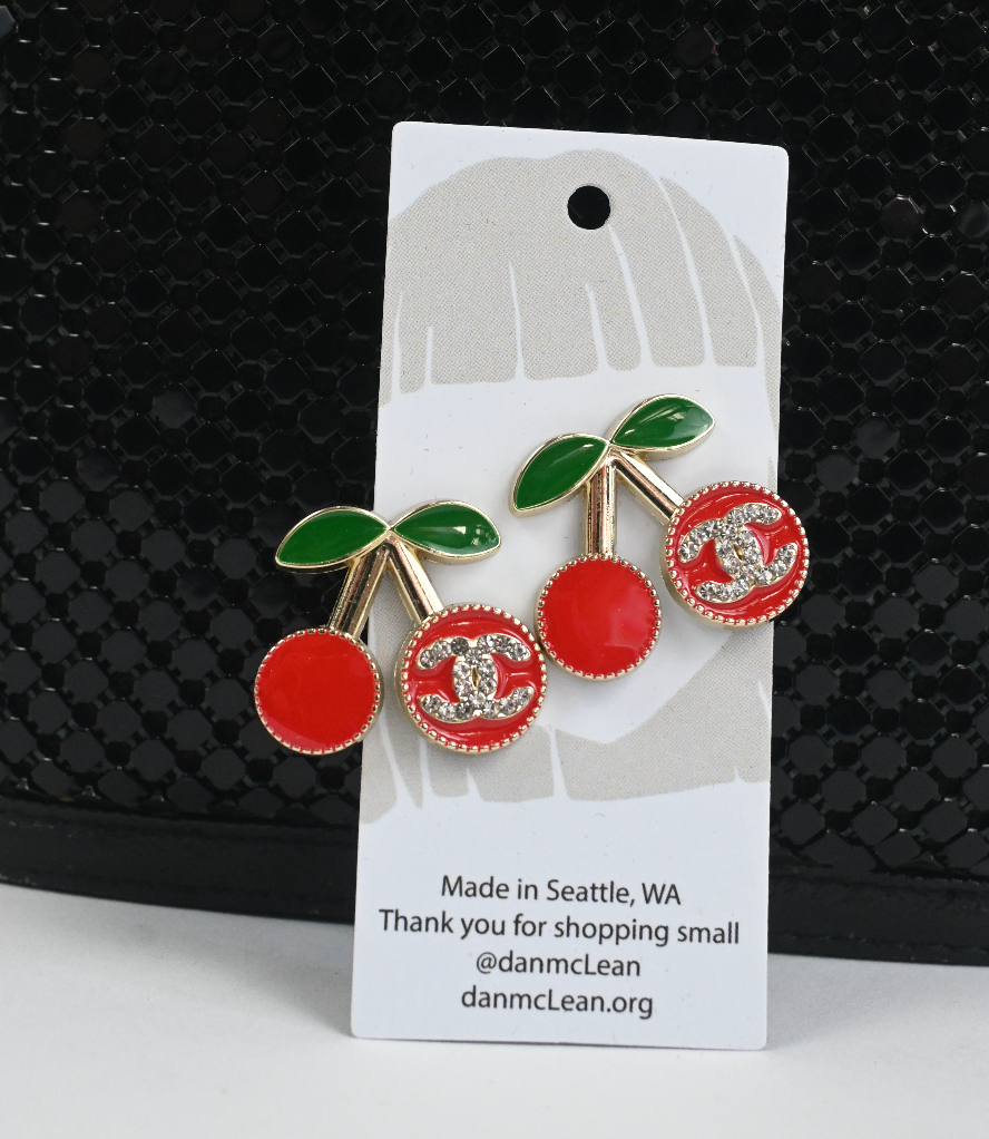 Cherry earrings