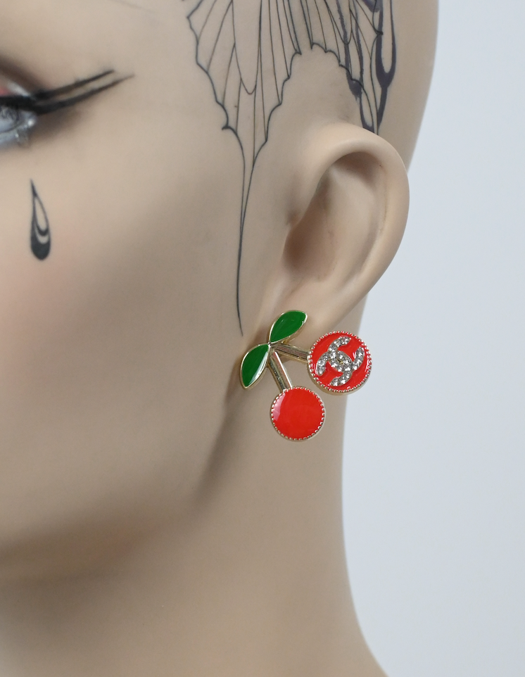 Cherry earrings