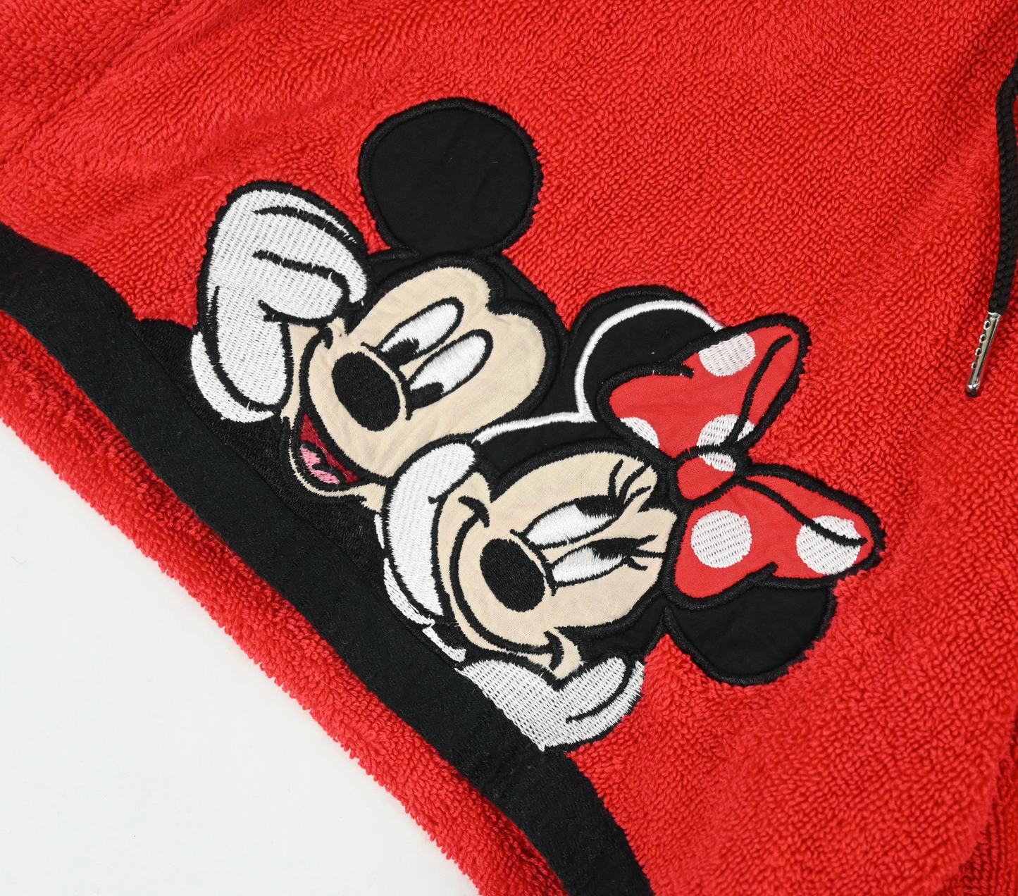 Shorts made with Vintage embroidered Disney towel