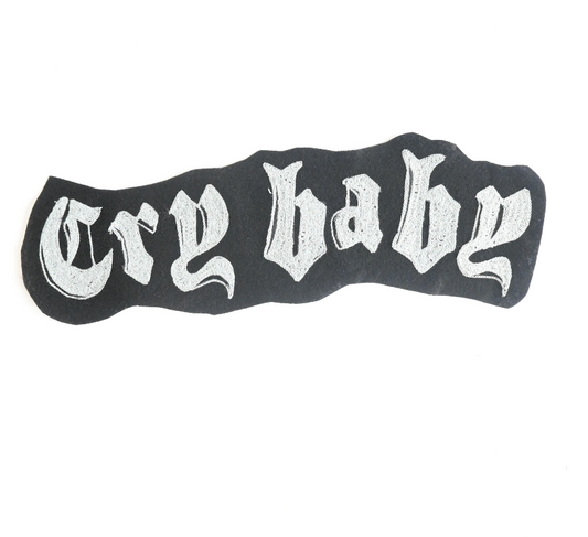 "CRY BABY" patch
