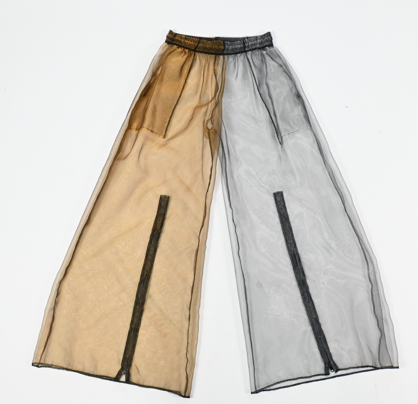 RUNWAY Sheer Gold/Silver pants (multiple sizes available)