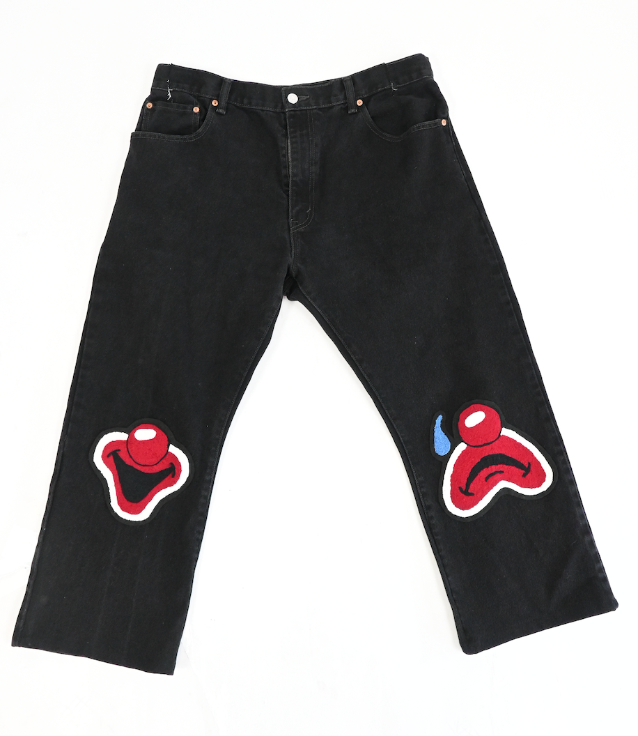 RUNWAY HAPPY SAD CLOWN pants