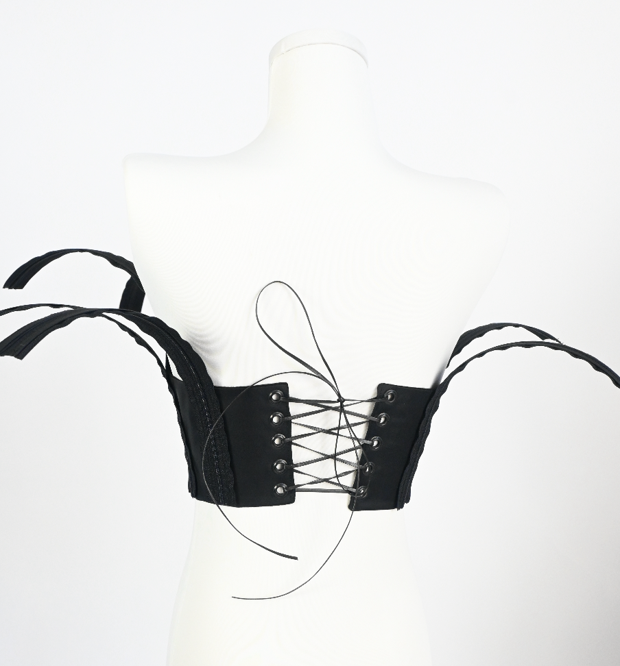 RUNWAY finale eyelash corset (multiple sizes available)